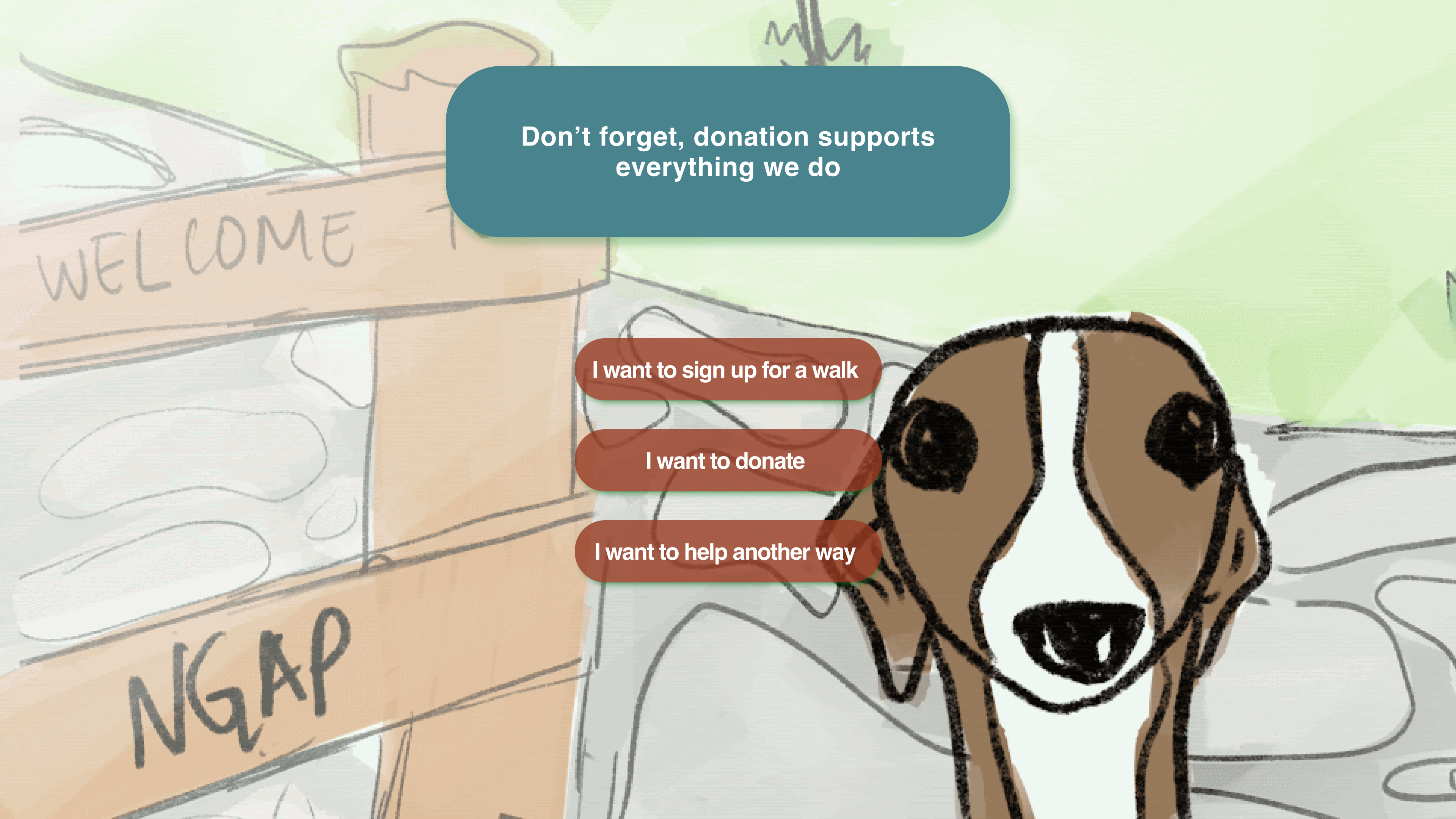 Scooby — interactive choose-your-own-adventure experience