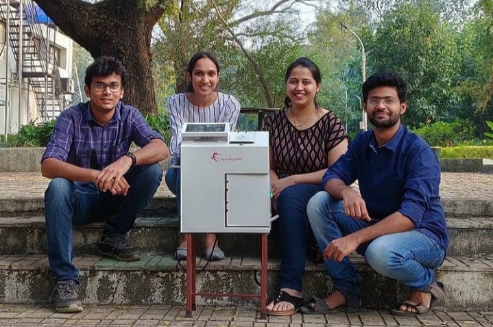 Padcare founding team of four